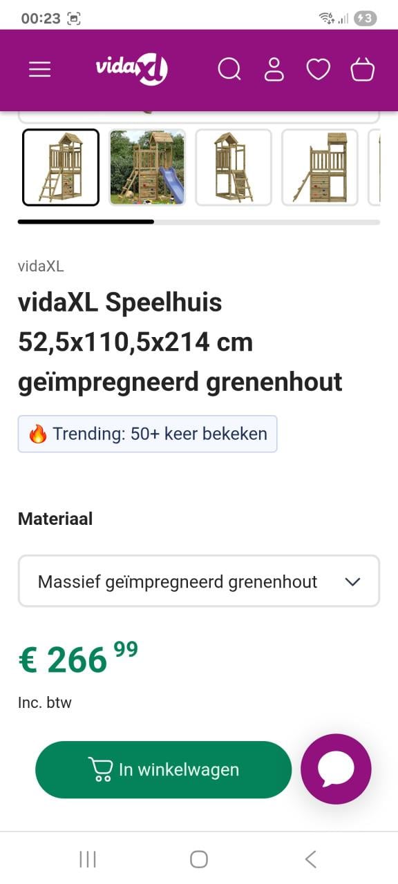 Tuinhuisje vida xl nieuw nog in de verpakking