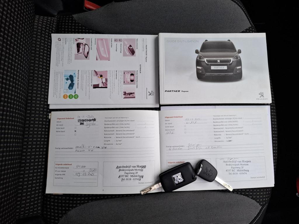 Peugeot Partner tepee mpv 110 active zenith pano dak, nav, trekhaak