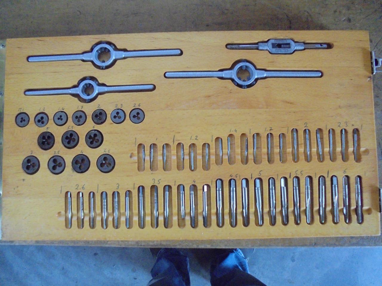 Tappenset Metrisch M1-M6
