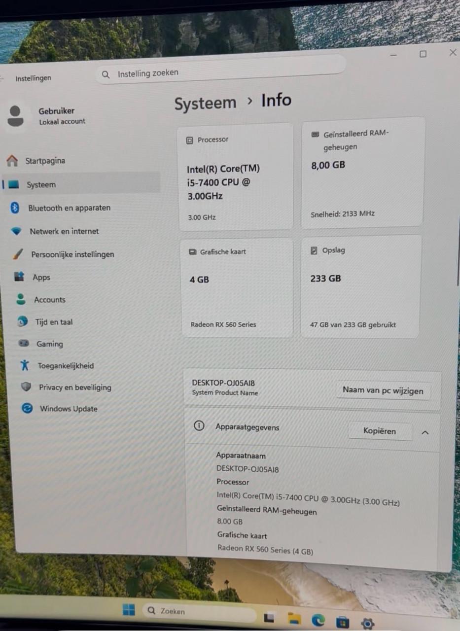 Budget completeSet/GamingPC/Corei5/8GBram/Windows11/