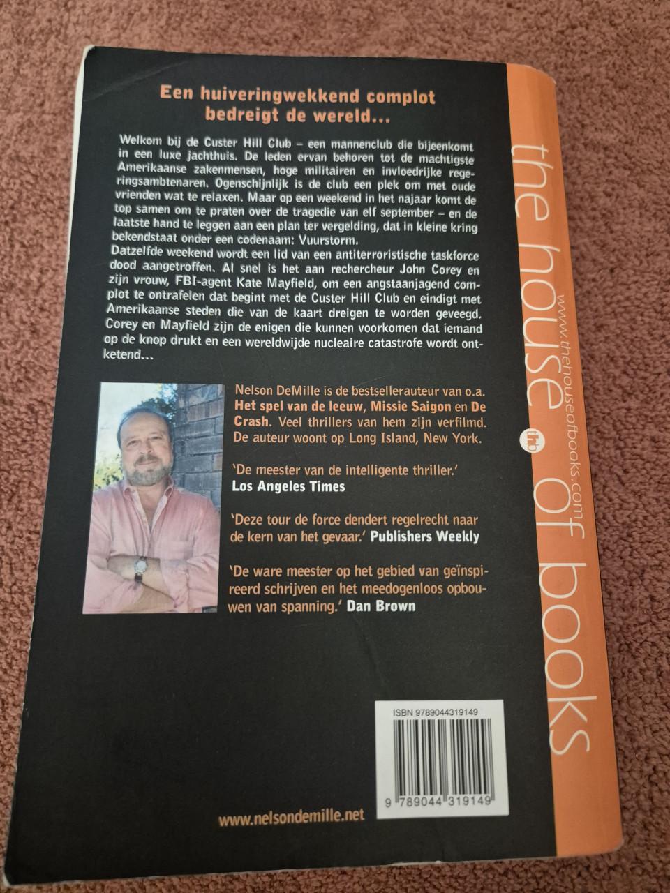 Boek code vuurstorm.