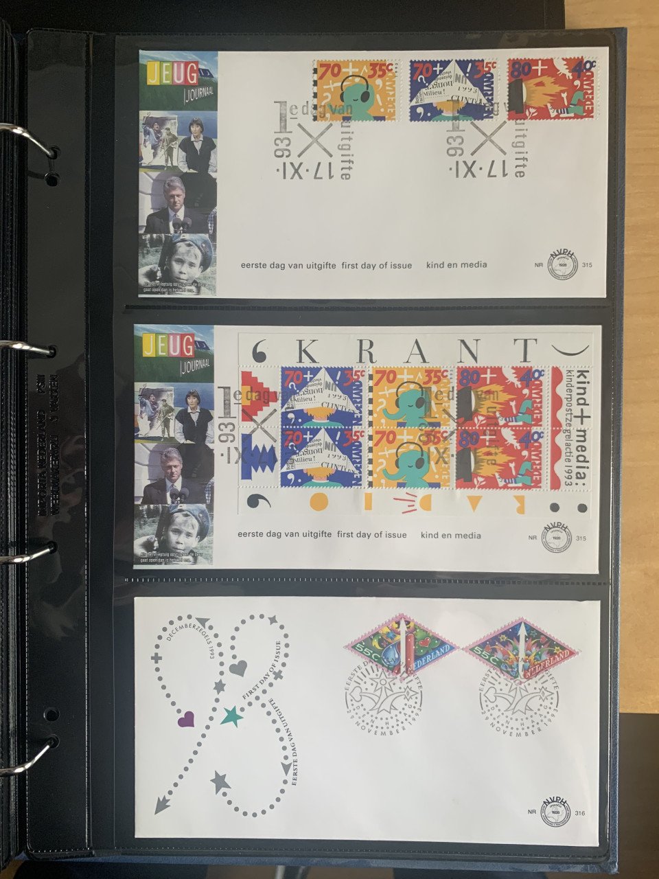 Verzameling (ruim 300 stuks) FDC's/Eerste dagenveloppen