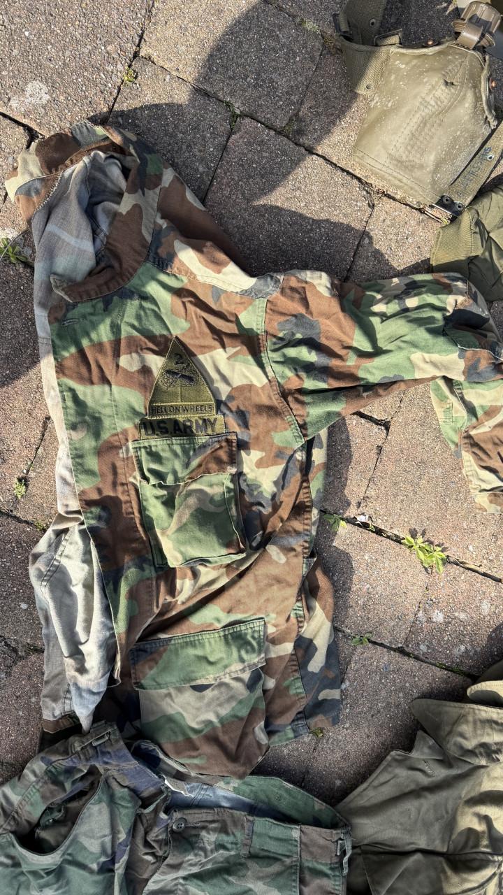 Militaire kleding nederlands en amerikaans