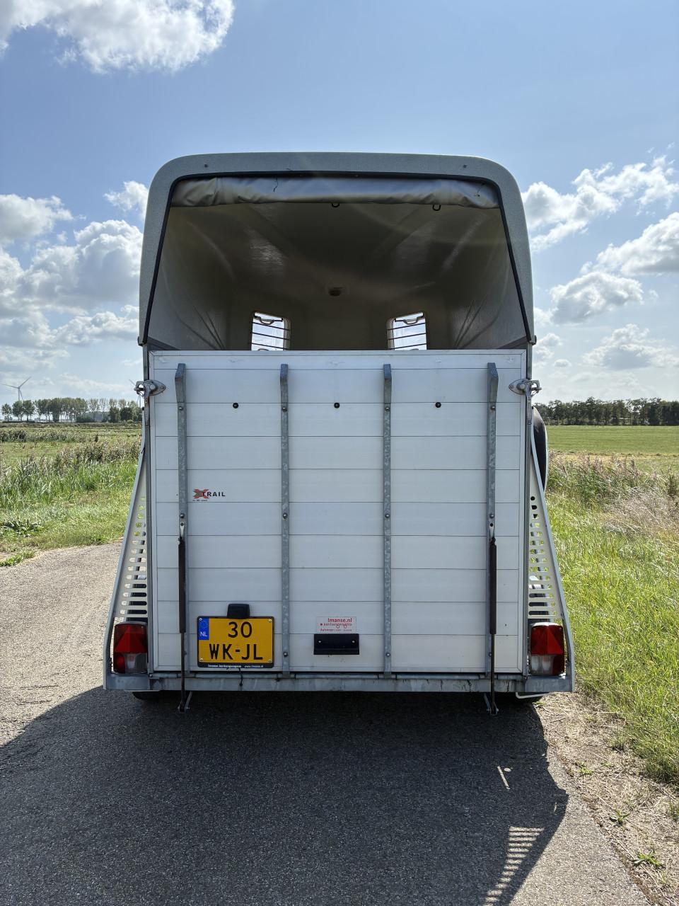 Lichtgewicht volledig aluminium 2 paards Xxtrail (inruil mogelijk)