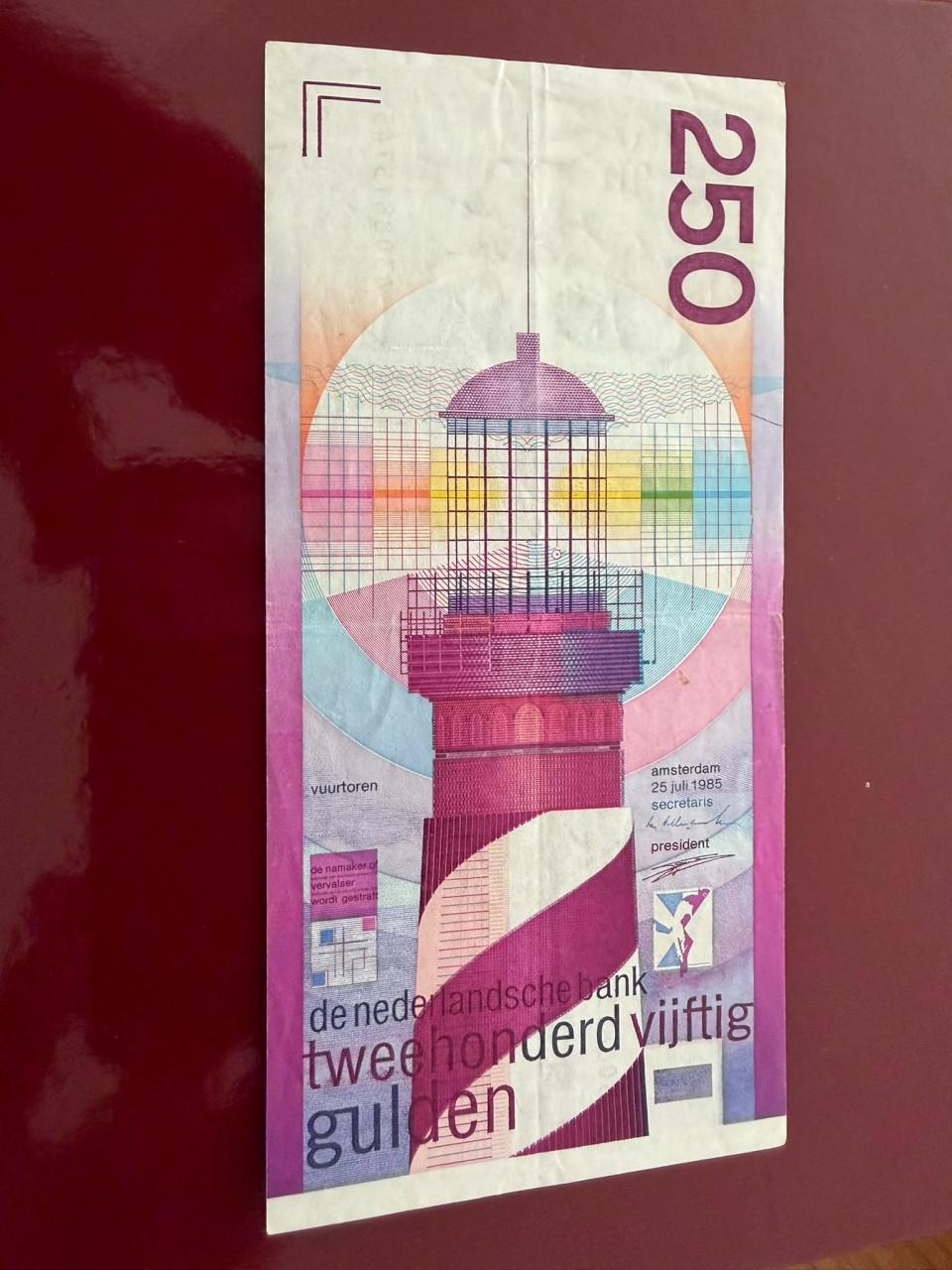 250 gulden biljet vuurtoren