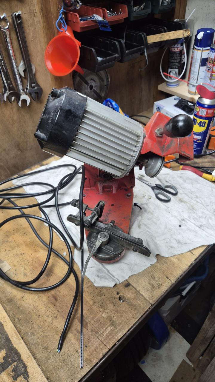 Kettingzaag Slijpmachine