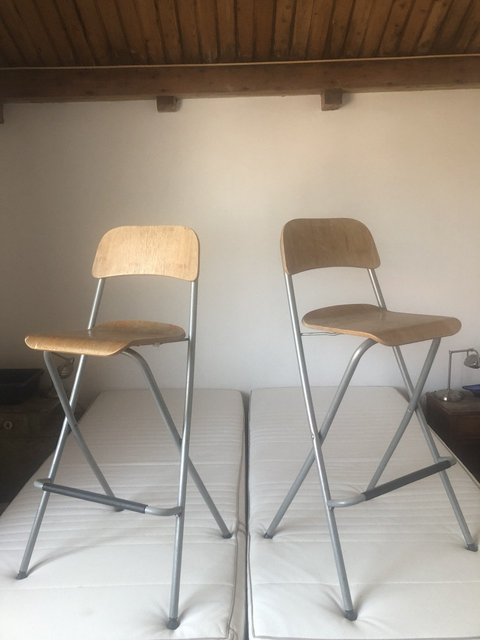 Hoge stoelen/ barkrukken