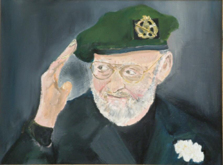 Olie verf portretten 40 x 50 cm met lijst  lijsten  zijn enkel al 75 euro