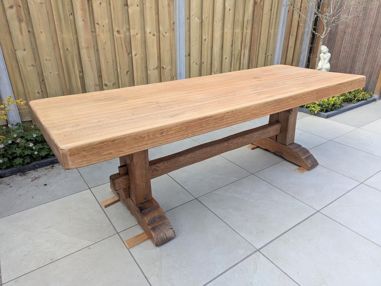 Kloostertafel, antiek 240 cm lang