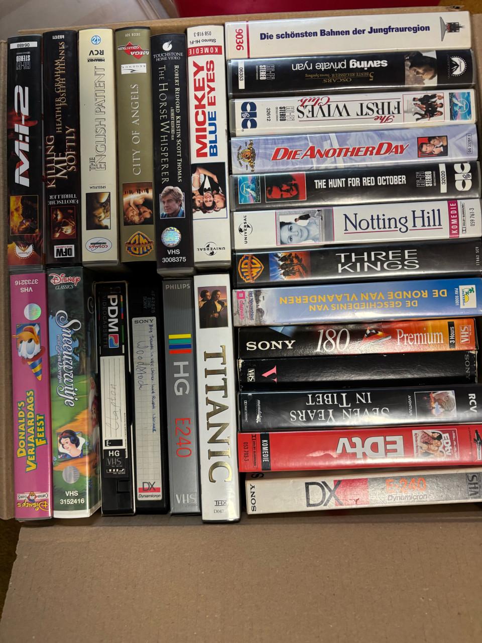 Gratis videobanden VHS