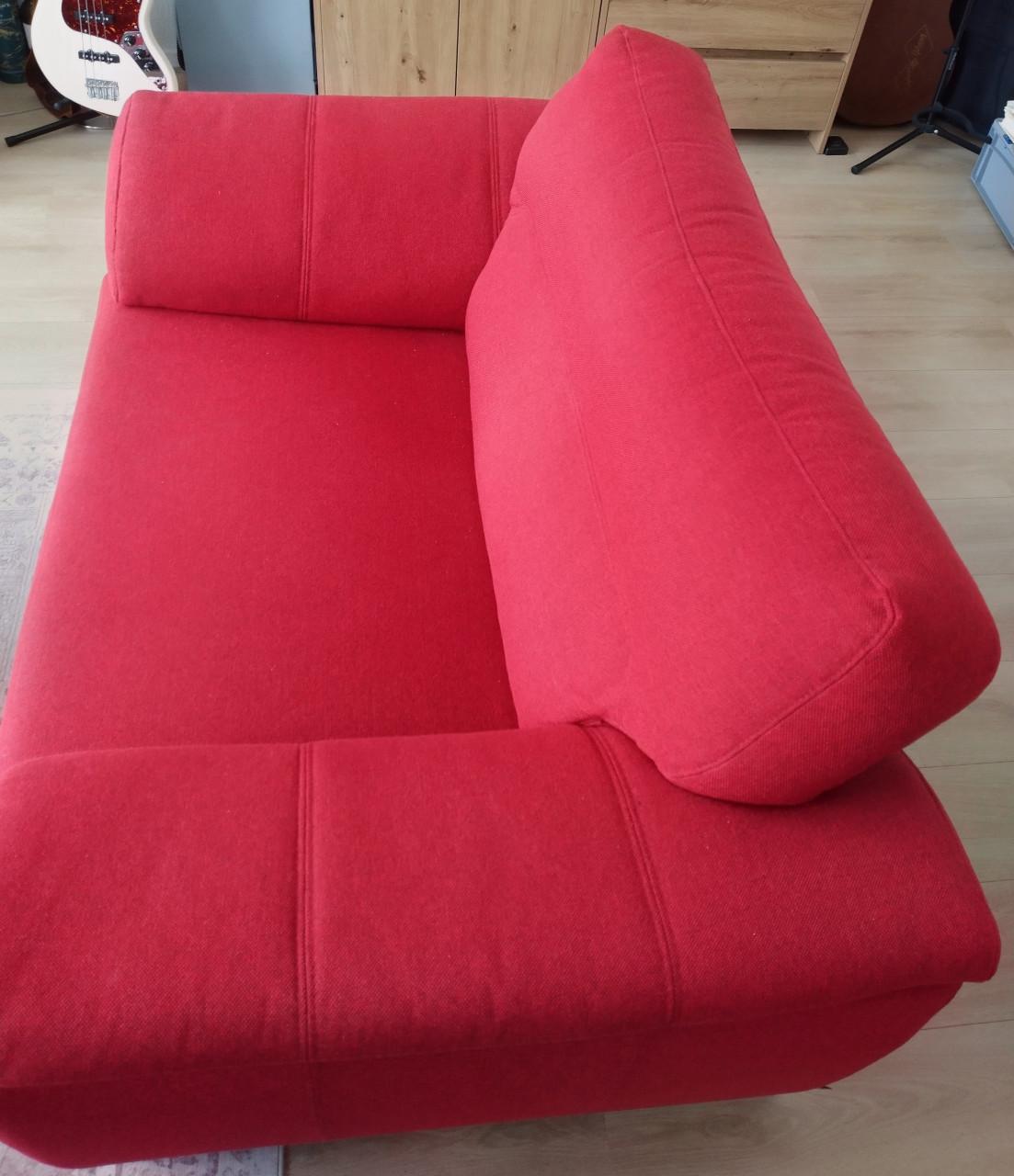 Henders & Hazel 2-zits bank + loveseat rood