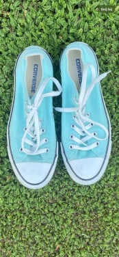 Superleuke groene All Stars converse, maat 39,5