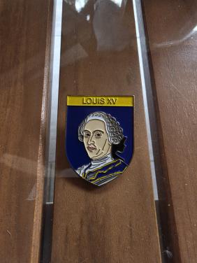 Vintage jaren 90 broche/pin koning xv