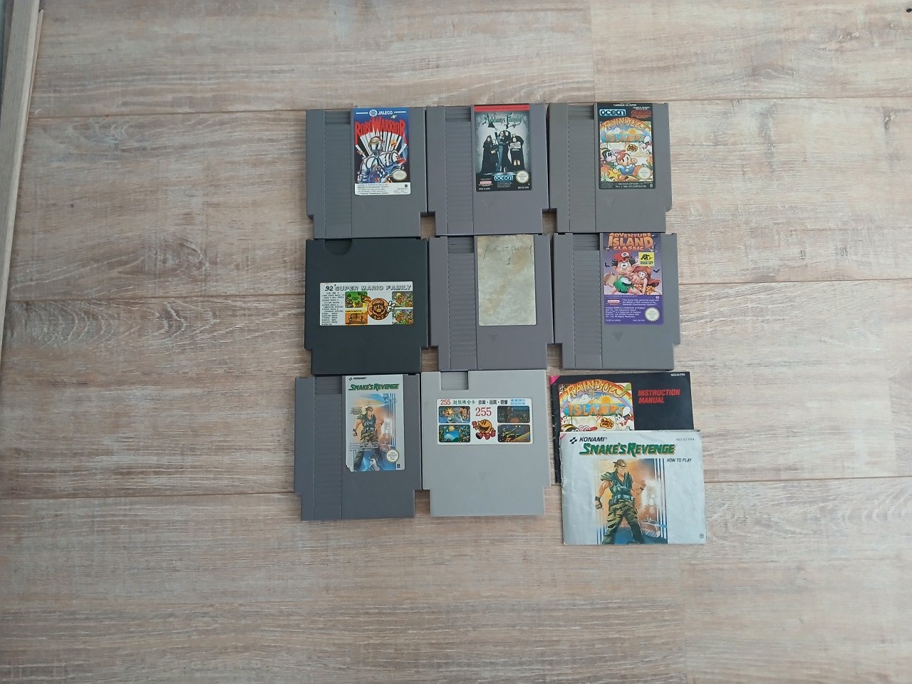 Nintendo nes games 8 stuks