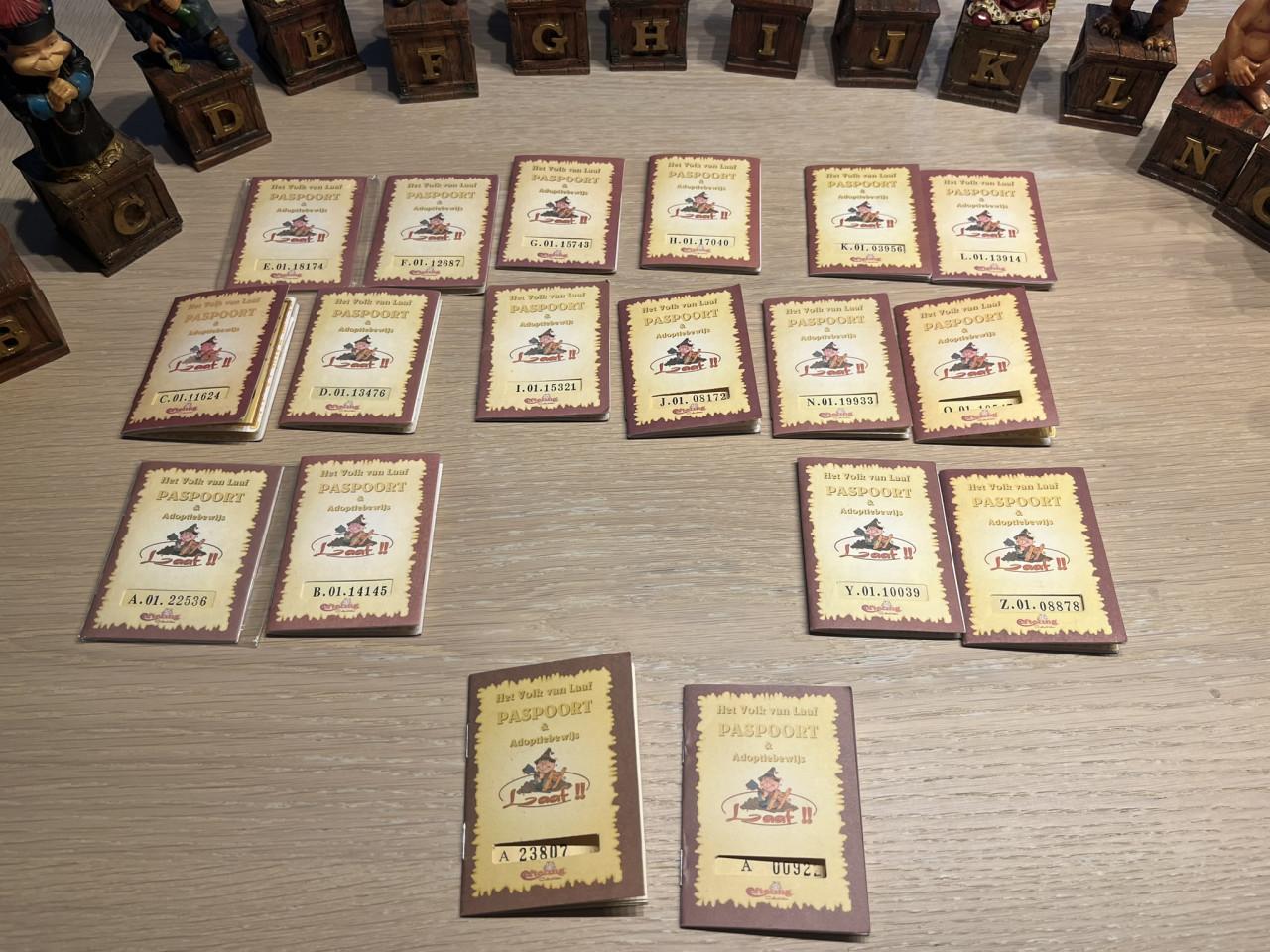 Laven Efteling Alfabet met paspoort