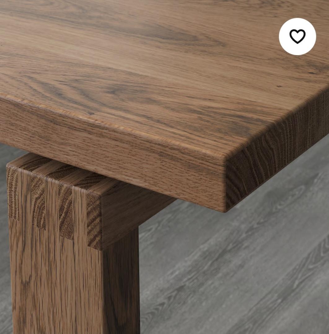Tafel Ikea zeer degelijk Morbylanga