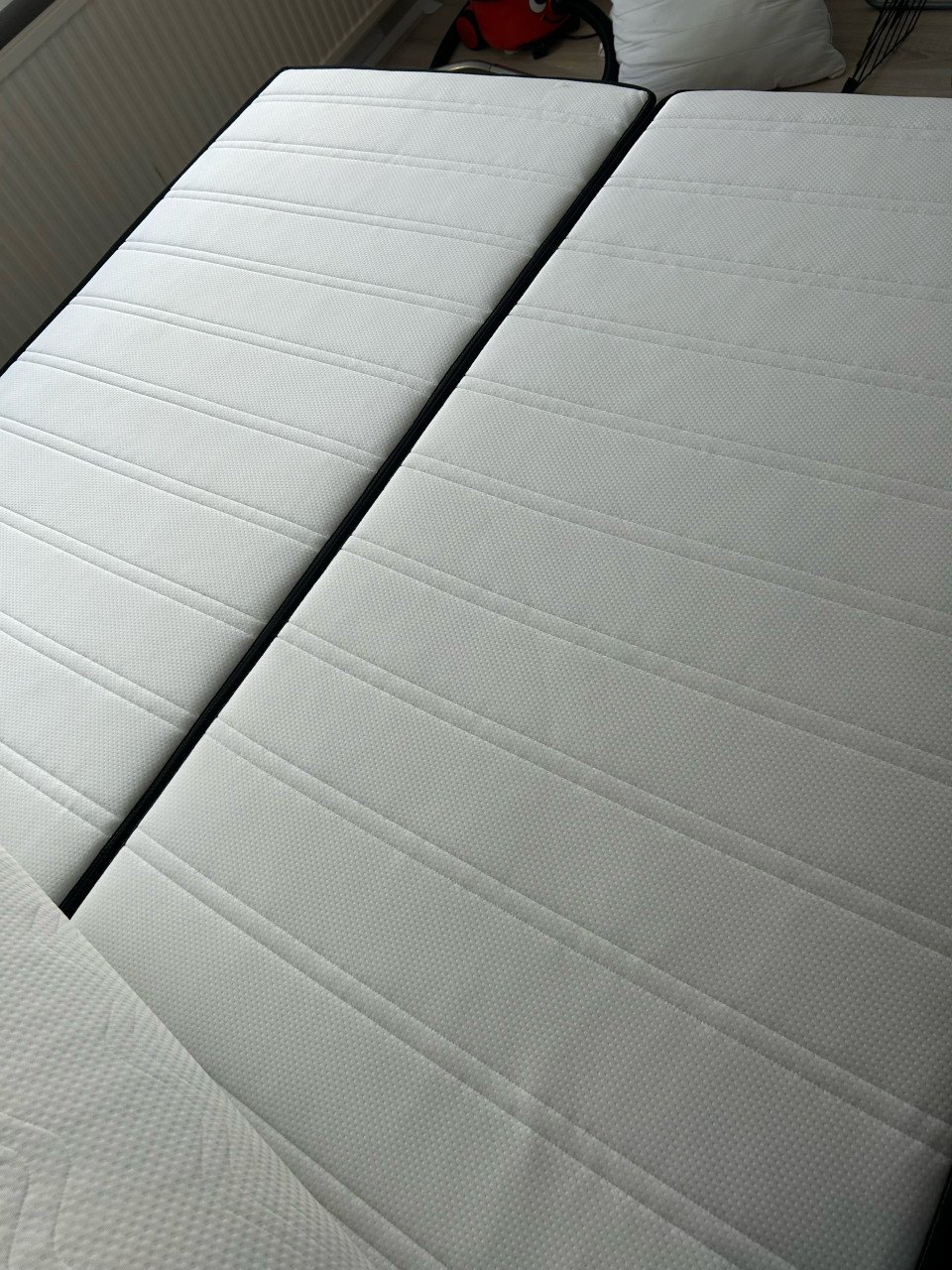 Boxspring 180/200, plus kast