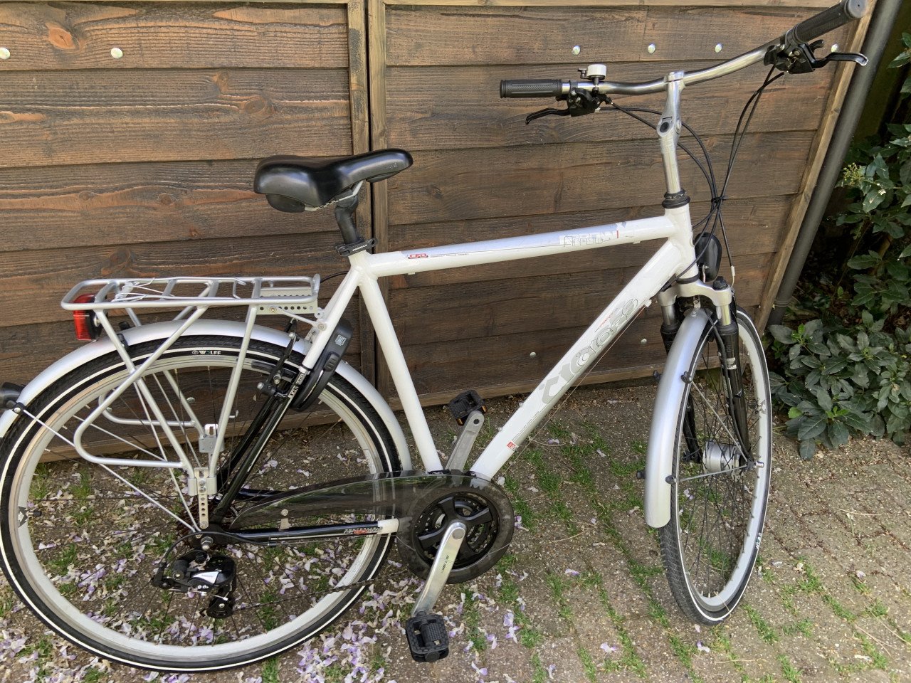 Herenfiets Cross Arow 21 versn. Velgrm. Veel vernieuwd zeer goed.