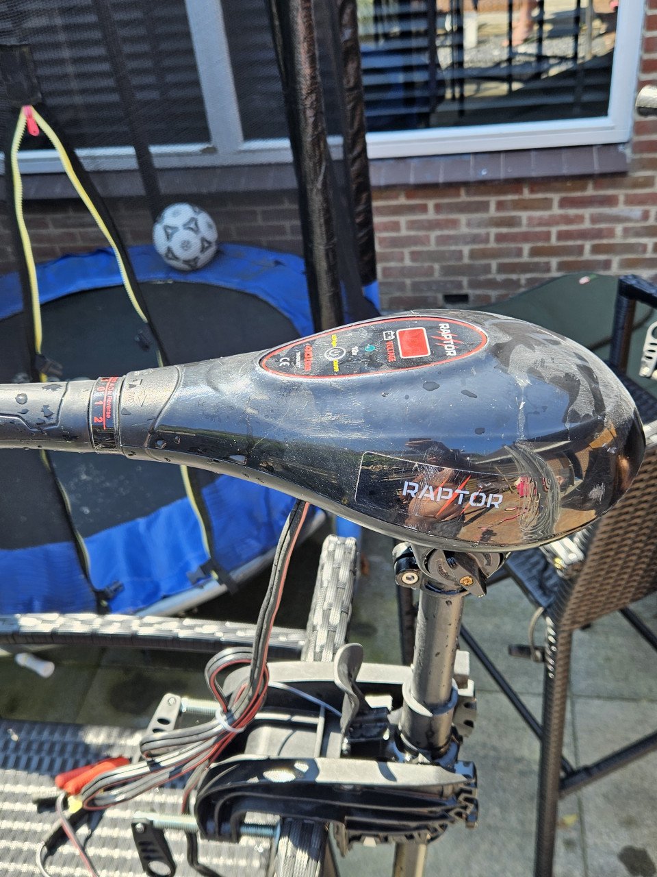 Electro buitenboord motor raptor 40lb