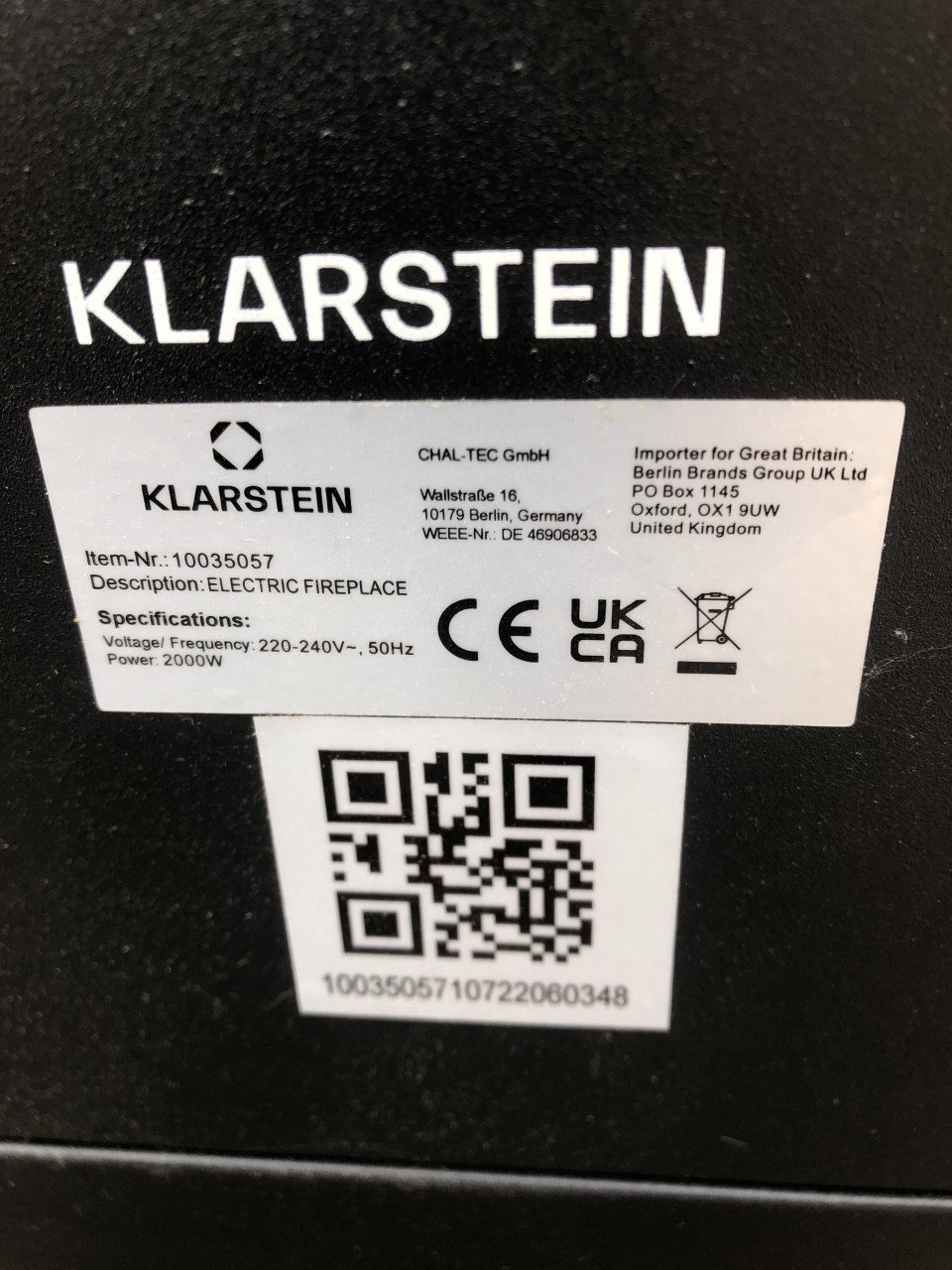 Sier - sfeer kachel ( Klarstein )