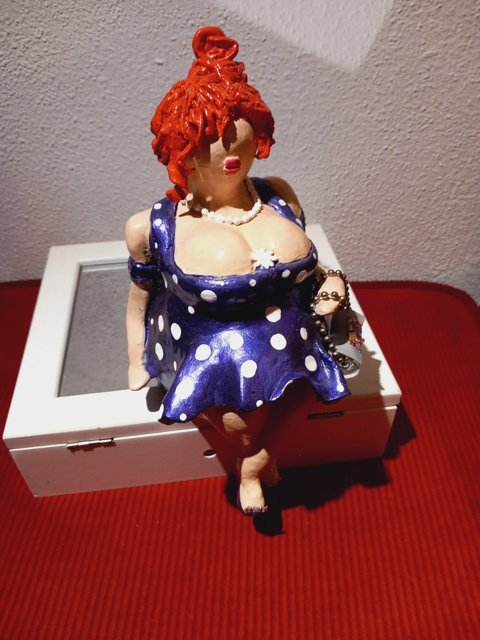 Kleifiguurtje dikke dame