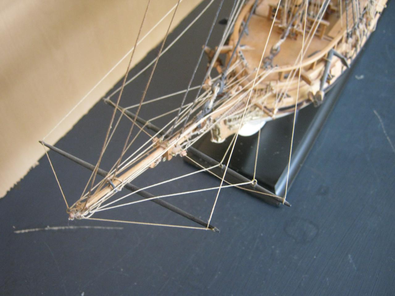 Scheepsmodel USS Rattlesnake.