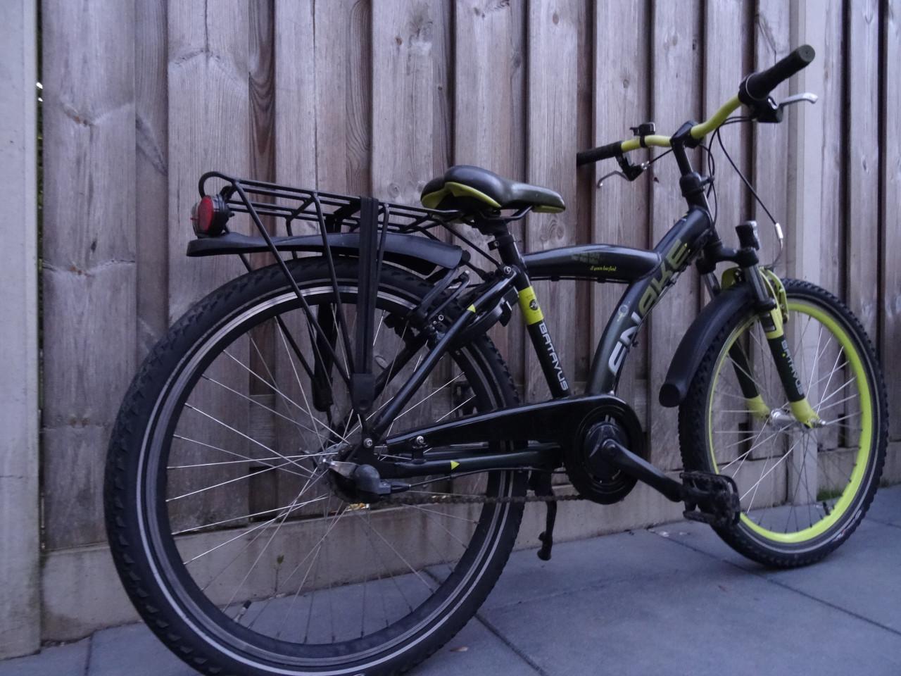 🌿 Batavus Snake Jongensfiets – 24 inch | Groen 💚