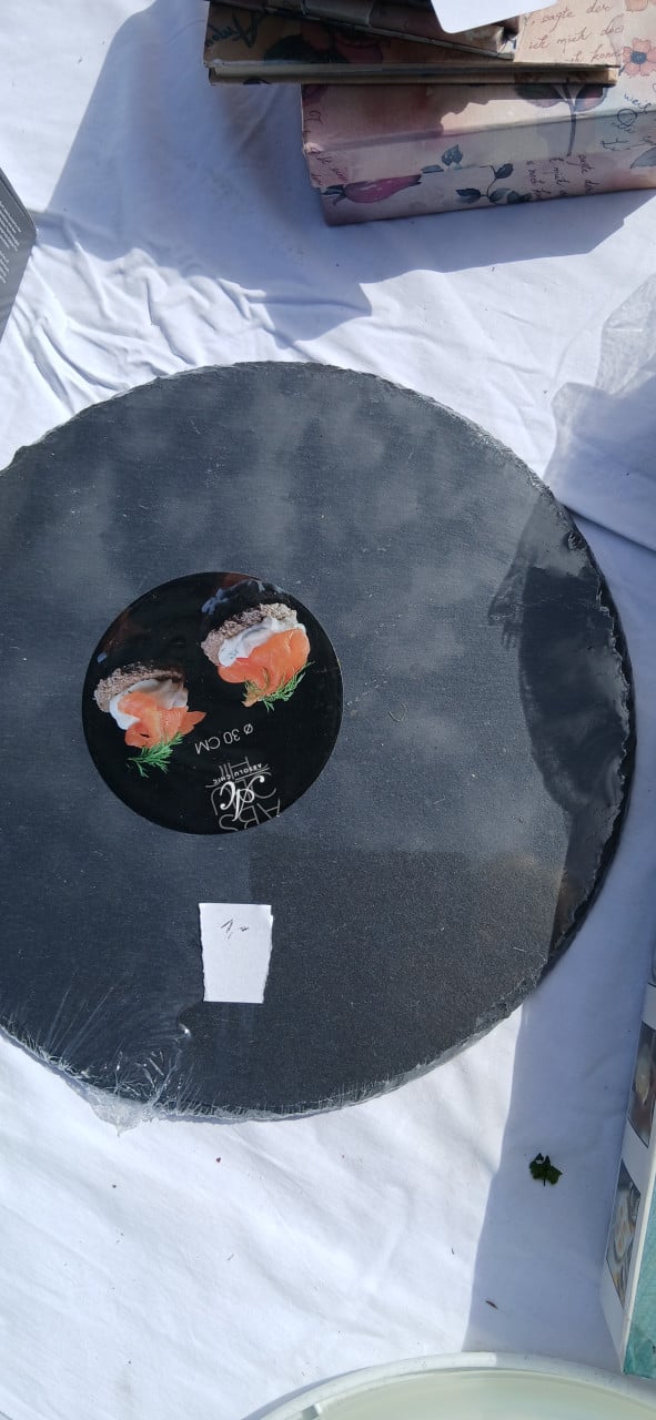 Serveer plateau leisteen nieuw!!