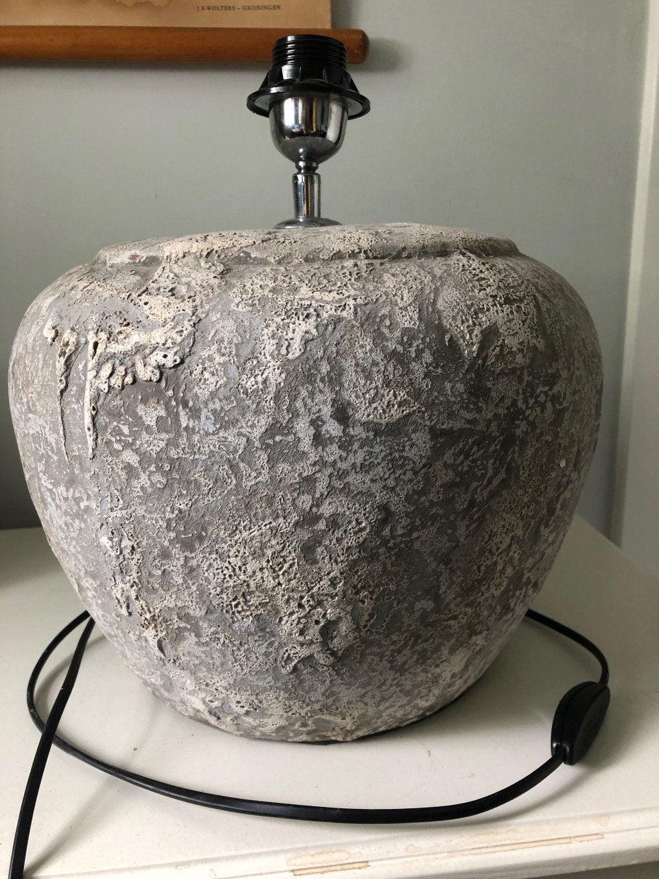 Landelijke stenen kruiklamp van merk Still