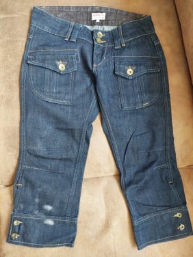 Nieuwe 3/4 damesjeans capsize mt M