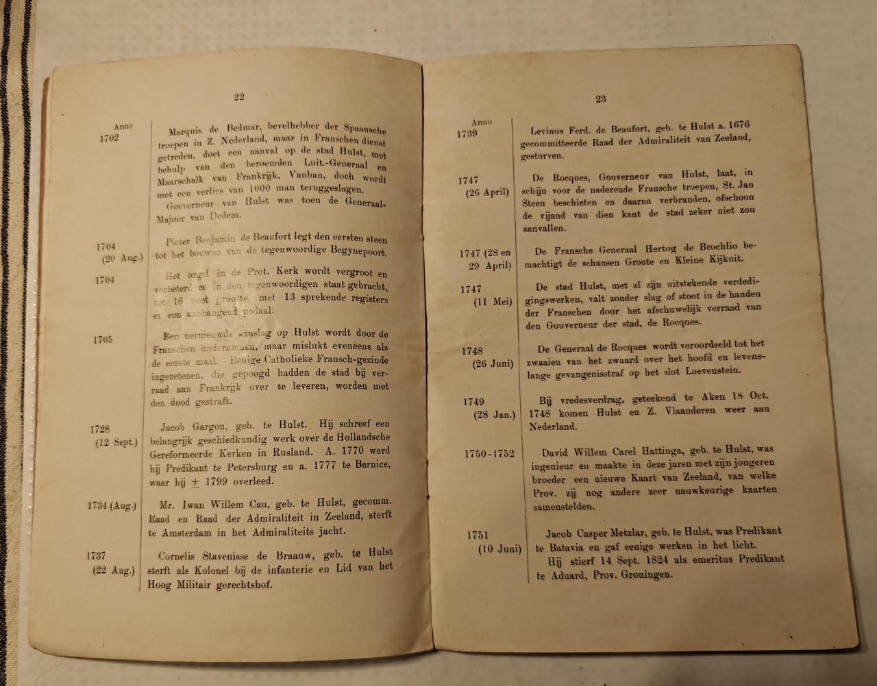 Korte kroniek van de stad Hulst