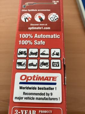 In zeer goede staat accu lader Optimate 4 Dual program