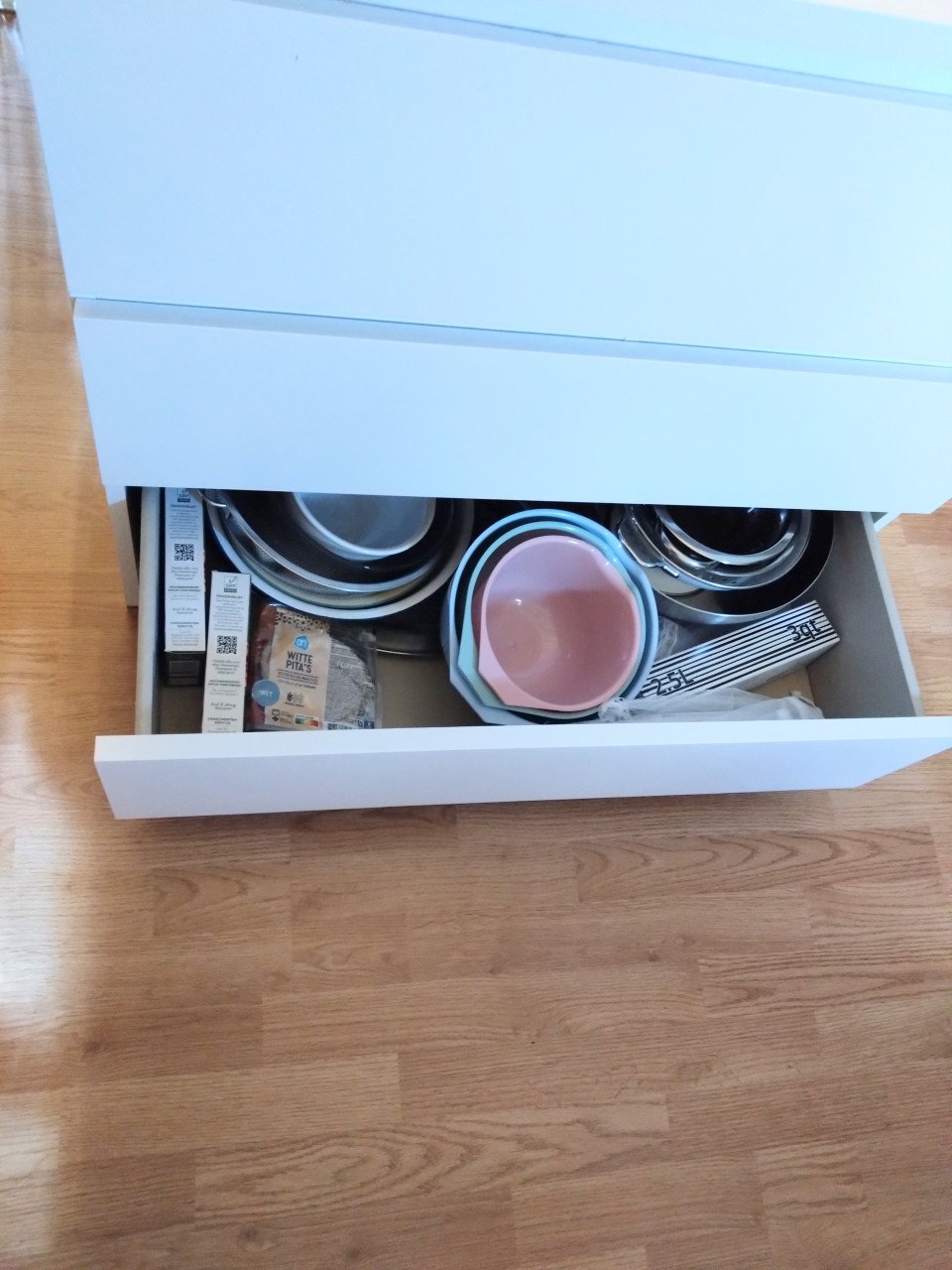 Ikea Malm ladekast wit