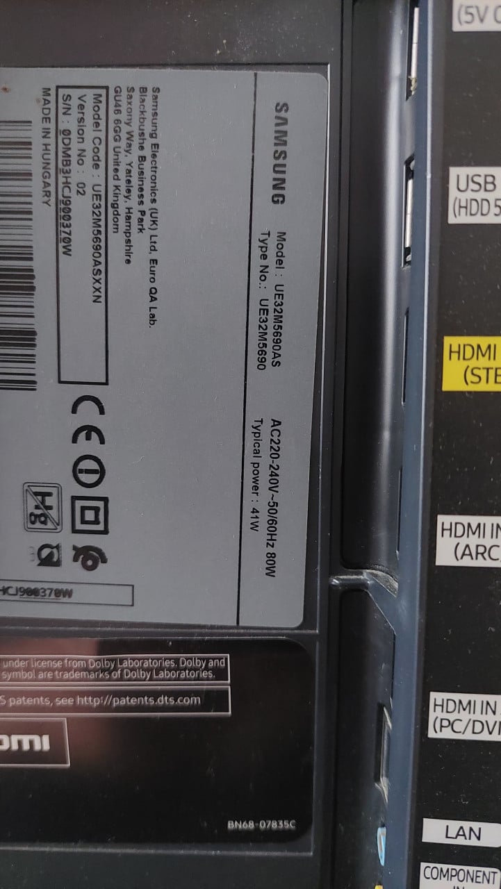 Samsung tv