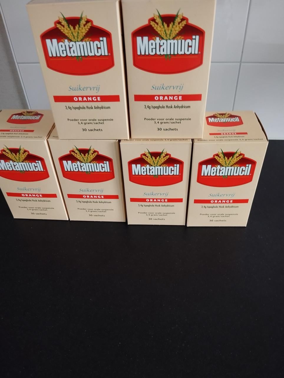 Metamucil  zakjes vezels