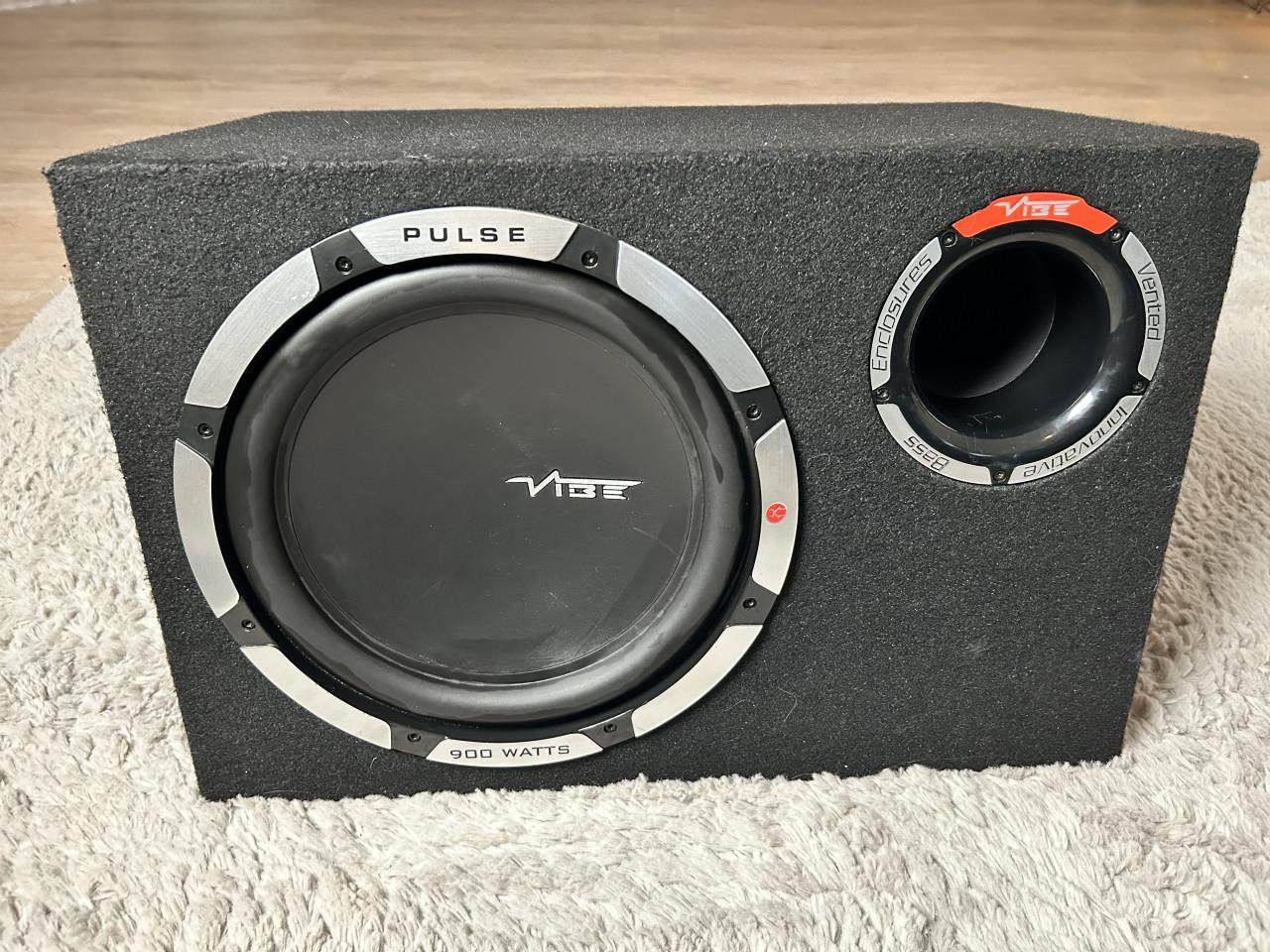 Vibe Audio Auto Versterker en Subwoofer SET