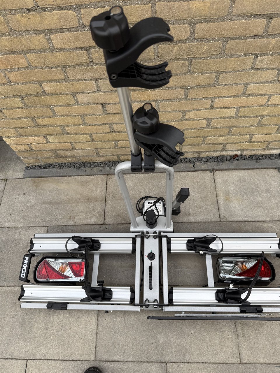 Pro User Diamant opvouwbare fietsendrager incl sleutels en tas