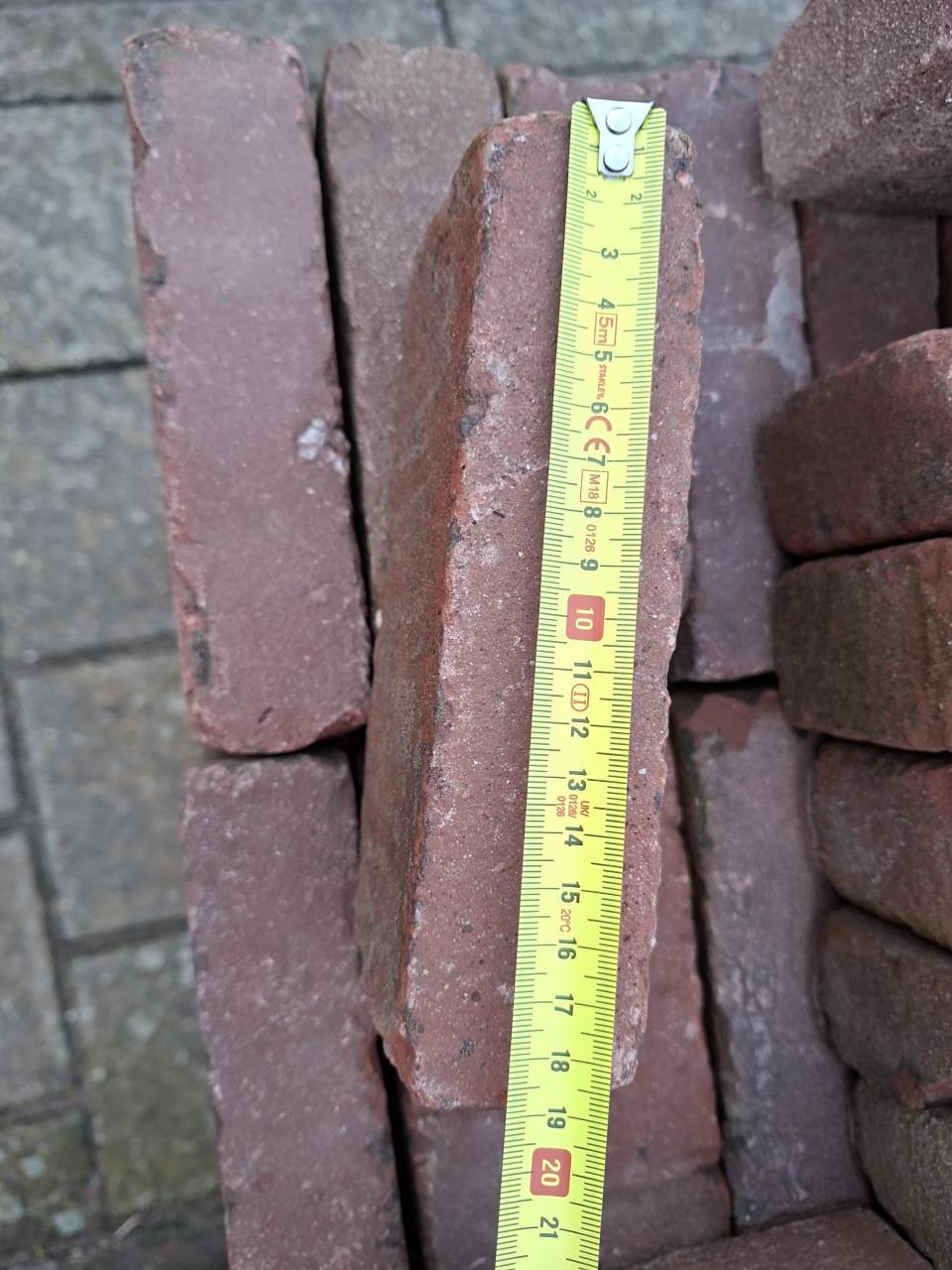 Gebakken klinkers 7 m2