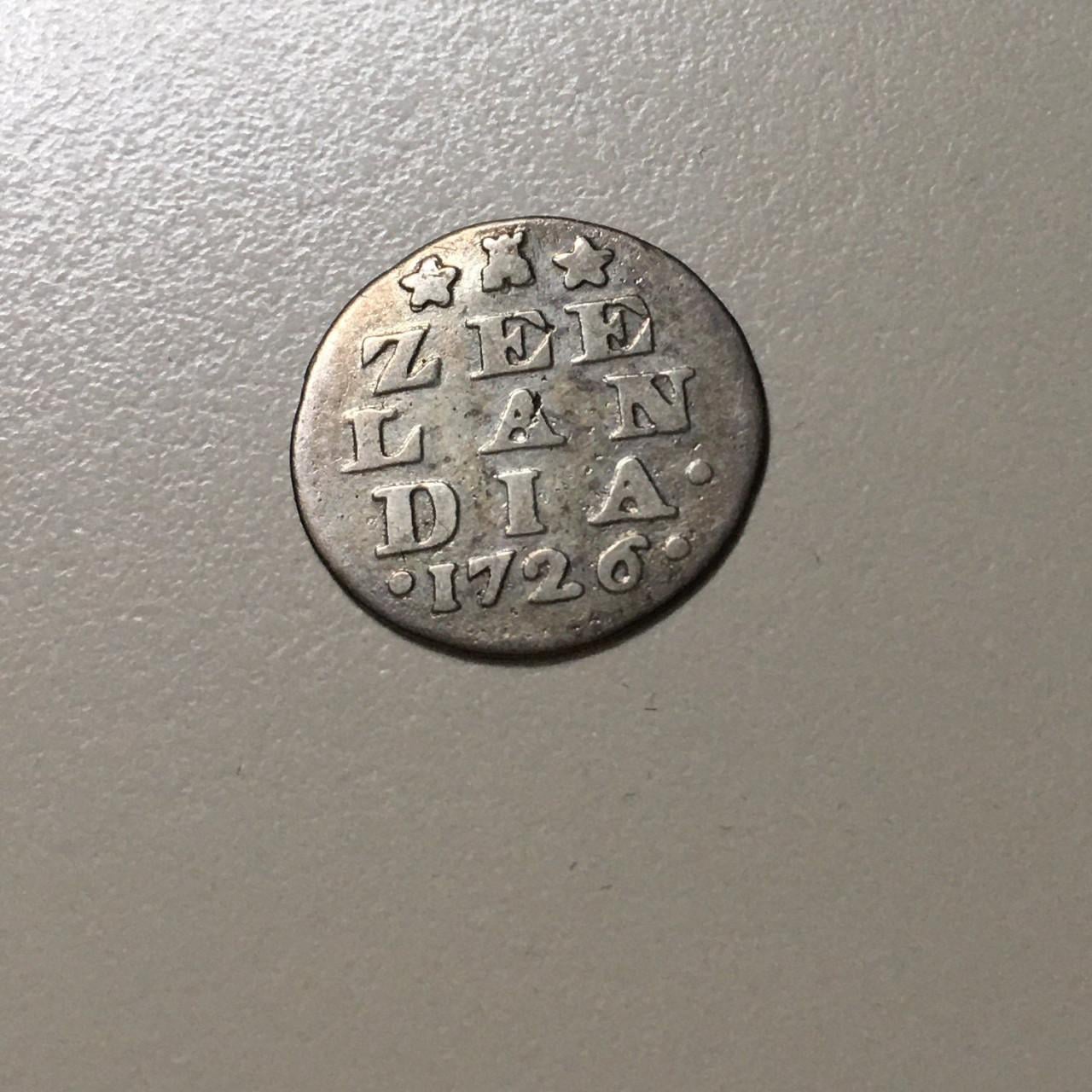 3 zilveren Dubbele Wapenstuivers Zeeland (1726, 1727, 1728)