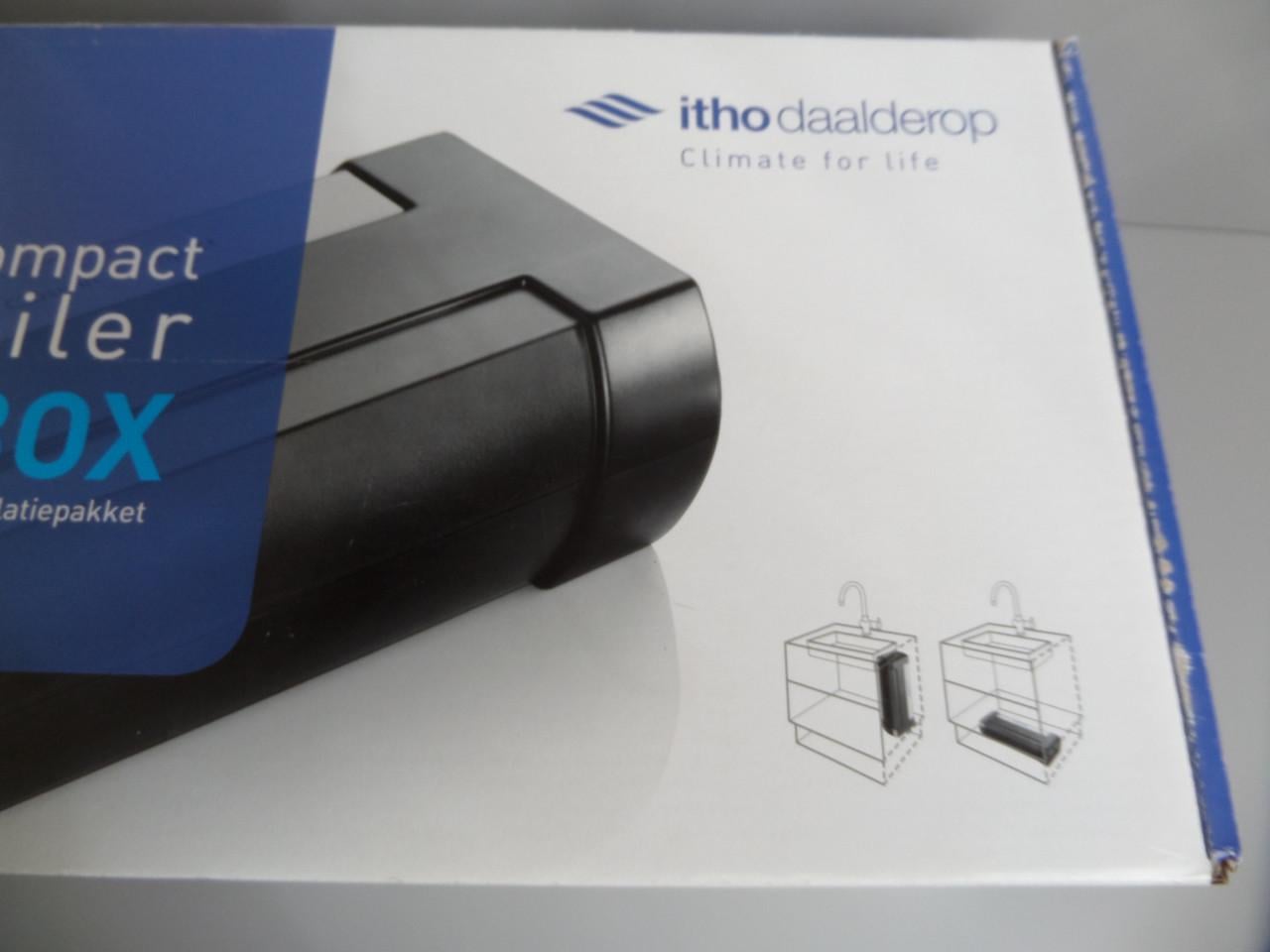 Boiler Close in van Daalderop EASY line Is een maal gevuld voor een test