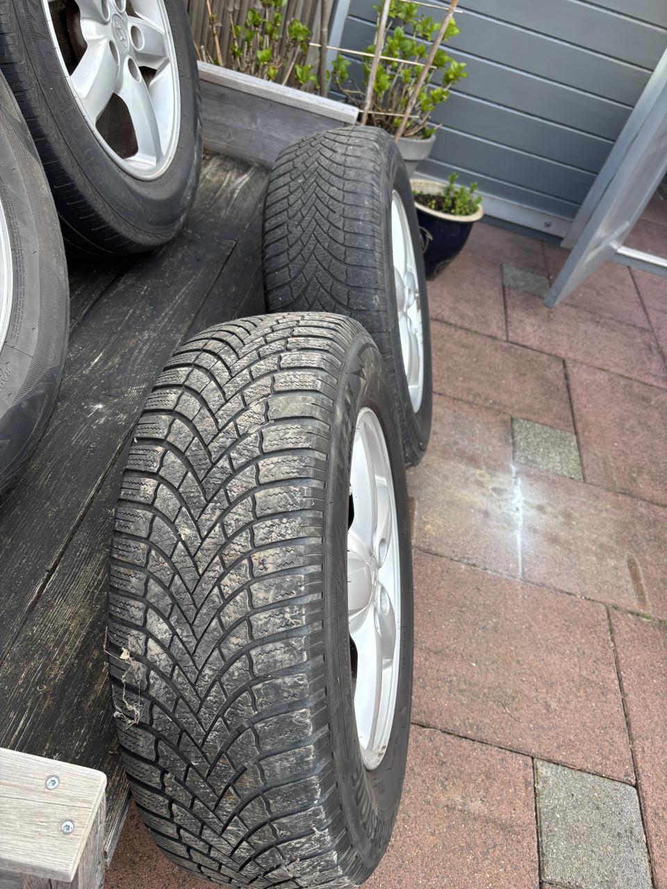 4 Stuks Aluminium velgen, koopje, bijna gratis