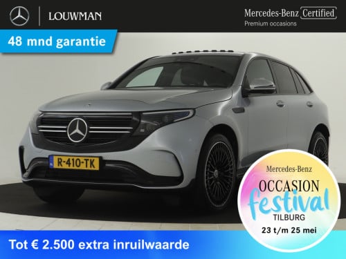 Mercedes-Benz Eqc 400 4matic amg line 80 kwh | schuifdak | trekhaak | stoel