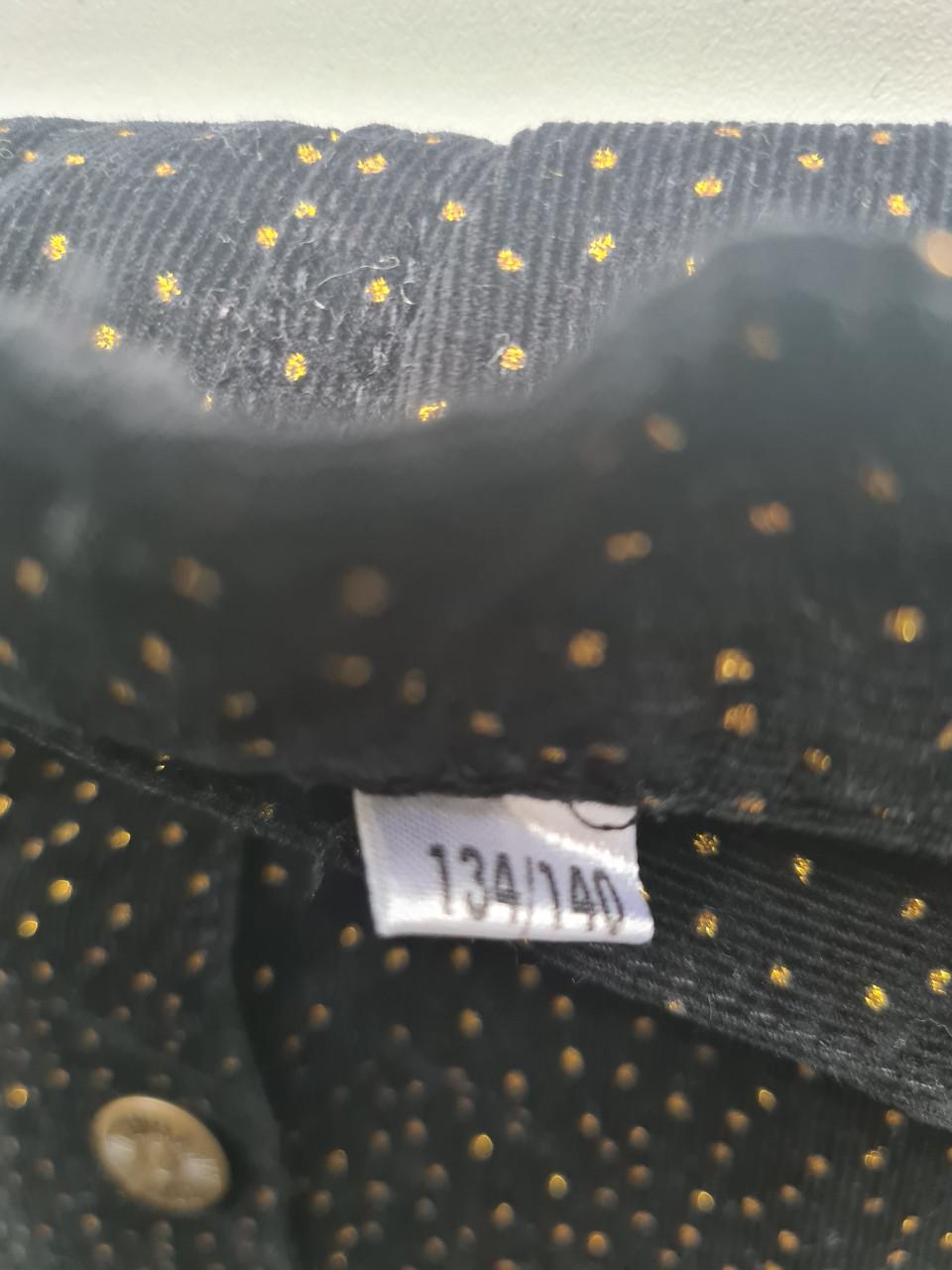 Nieuw zwart met goud rokje van Zeeman  Maat 134-140