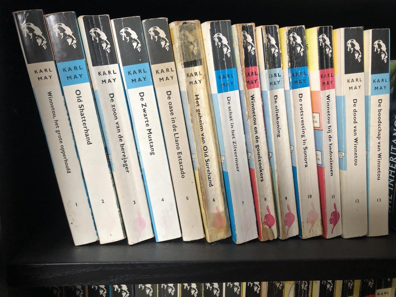 Complete serie Karl May pockets