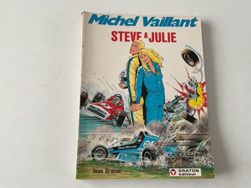 Verschillende stripboekjes van Michel Vaillant.