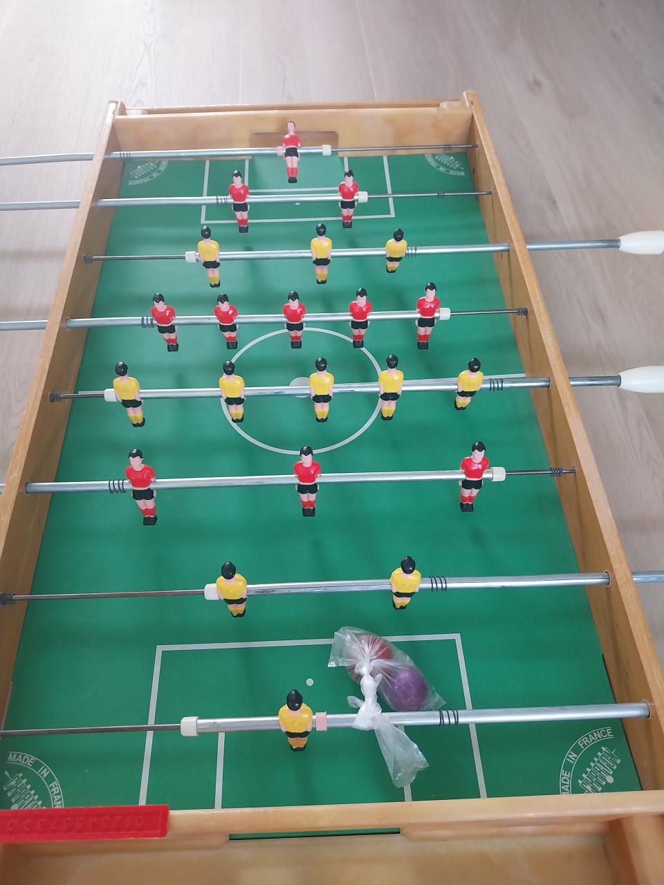 Retro voetbaltafel