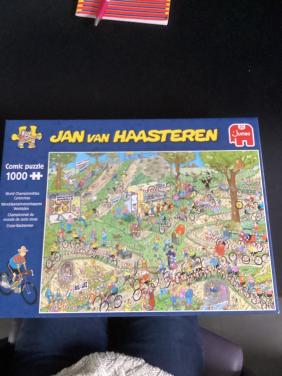 Puzzel wereldkampioenschap veldrijden 1000 stukjes
