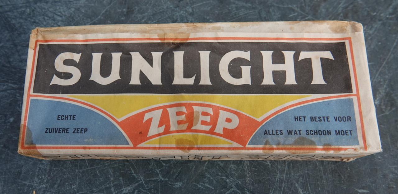 Doos met 15 dubbelstukken zeep