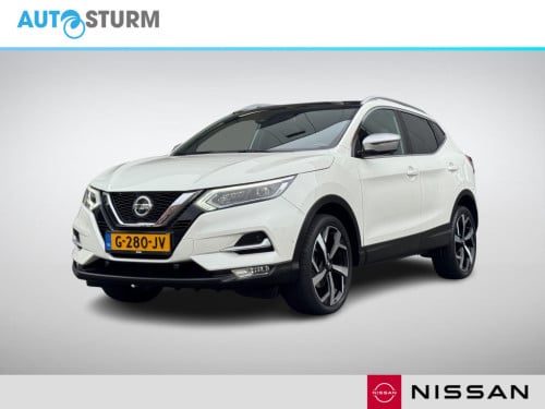 Nissan Qashqai 1.3 dig-t tekna + | trekhaak | panoramadak | nappa leder | a