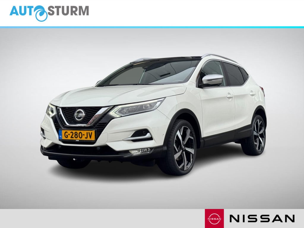 Nissan Qashqai 1.3 dig-t tekna + | trekhaak | panoramadak | nappa leder | a